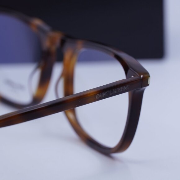 Final Price! Saint Laurent SL670 002 Havana Eyeglasses 54mm - Picture 11 of 11